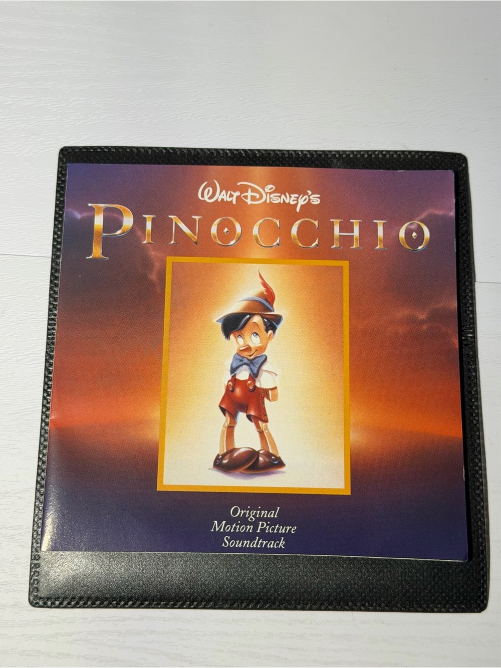 Walt Disney Pinocchio Original Motion Picture Soundtrack CD 1992 Rem 60845-2
